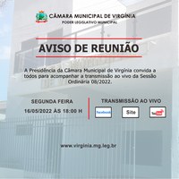 AVISO DE REUNIÃO