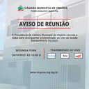 Aviso de Reunião Extraodinária