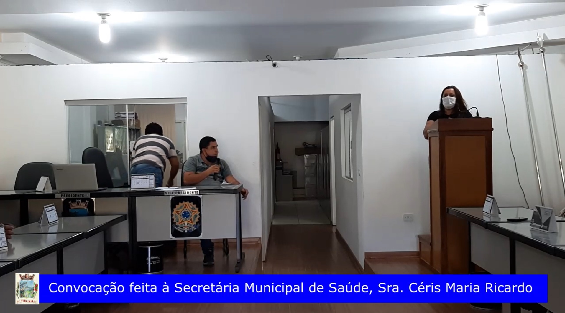 Convocação da Secretária Municipal de Saúde