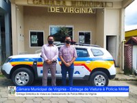 Entrega de Viatura para o Destacamento de Polícia Militar de Virginia